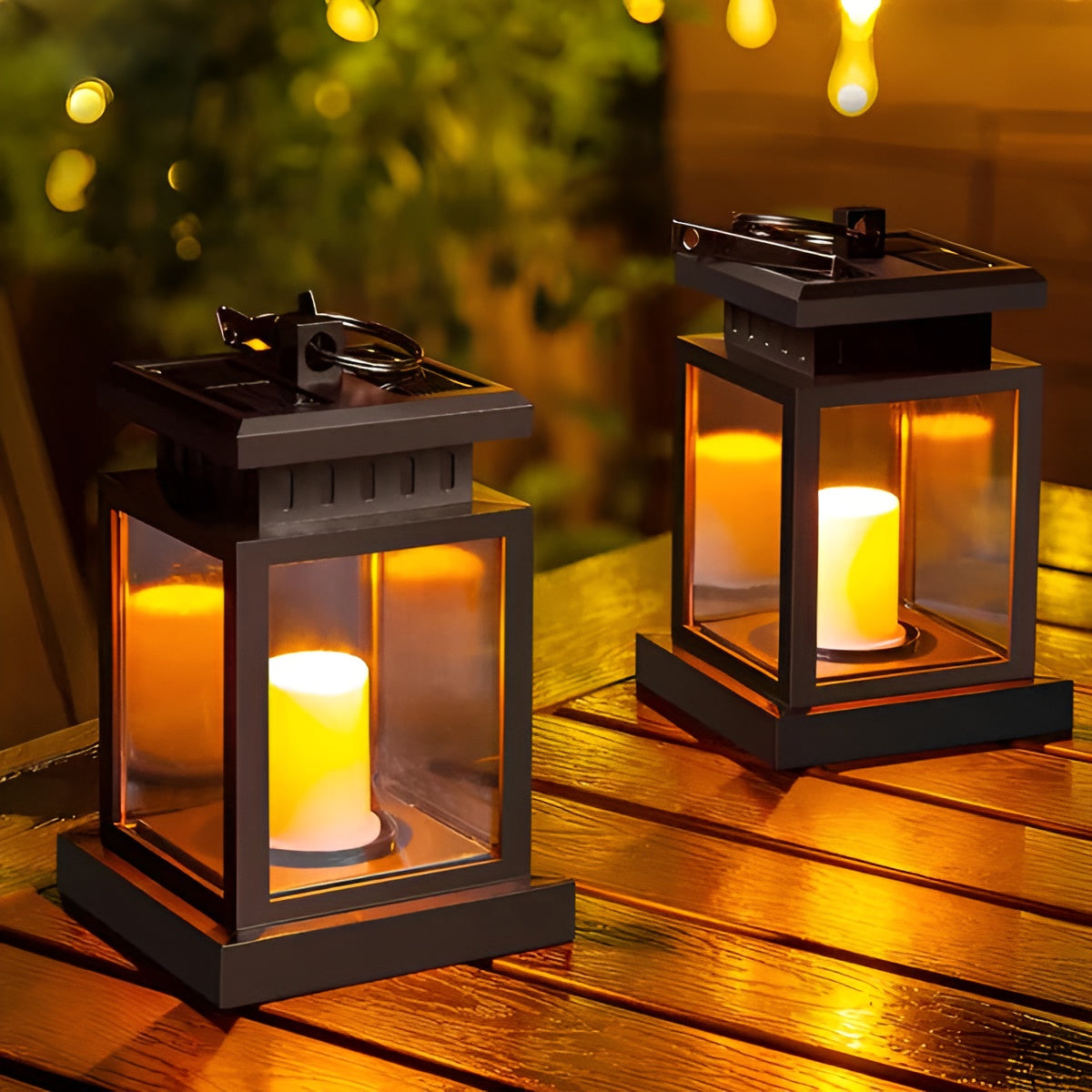 Magic Lantern - Solarlamp met Dual-Panel Technologie