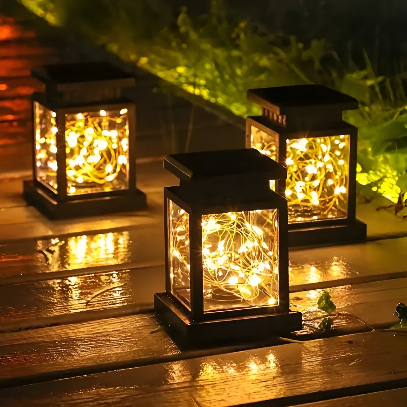 Magic Lantern - Solarlamp met Dual-Panel Technologie