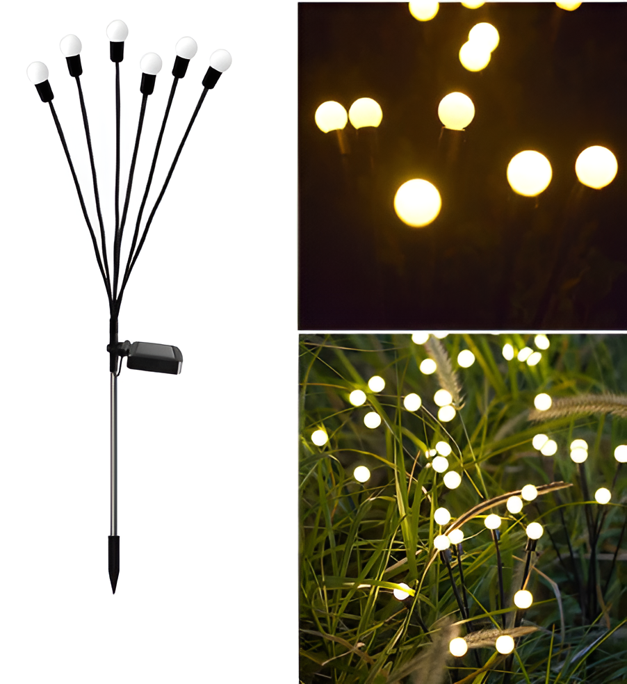 Solar Sparkle - Magische Buitenverlichting met Vuurvliegeffect