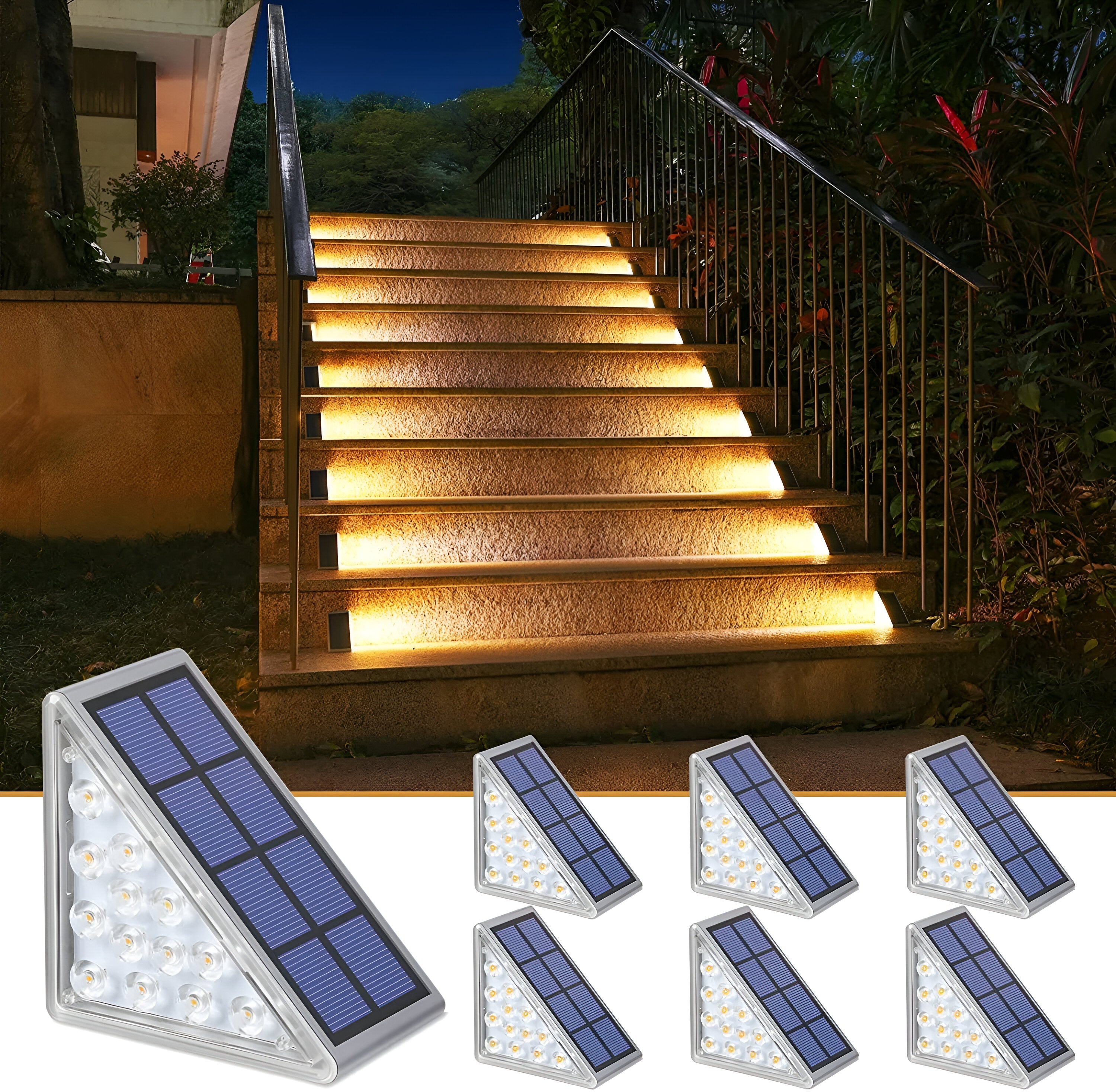 Twilight SolarDuo - IP67 Solar Tuinverlichting voor Trappen en Paden