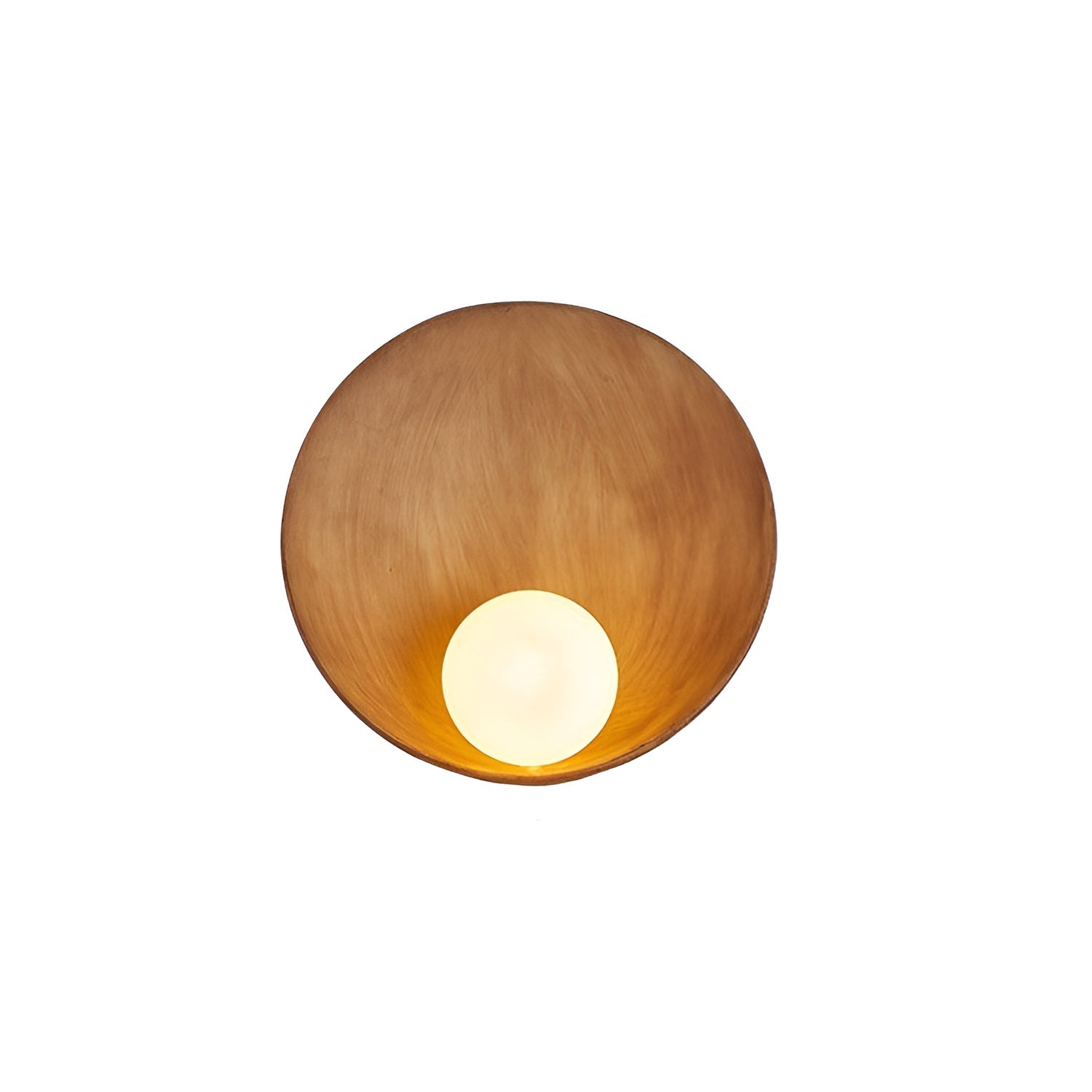 White Pearl Lamp - Witte Wandlamp met Wabi-Sabi Design