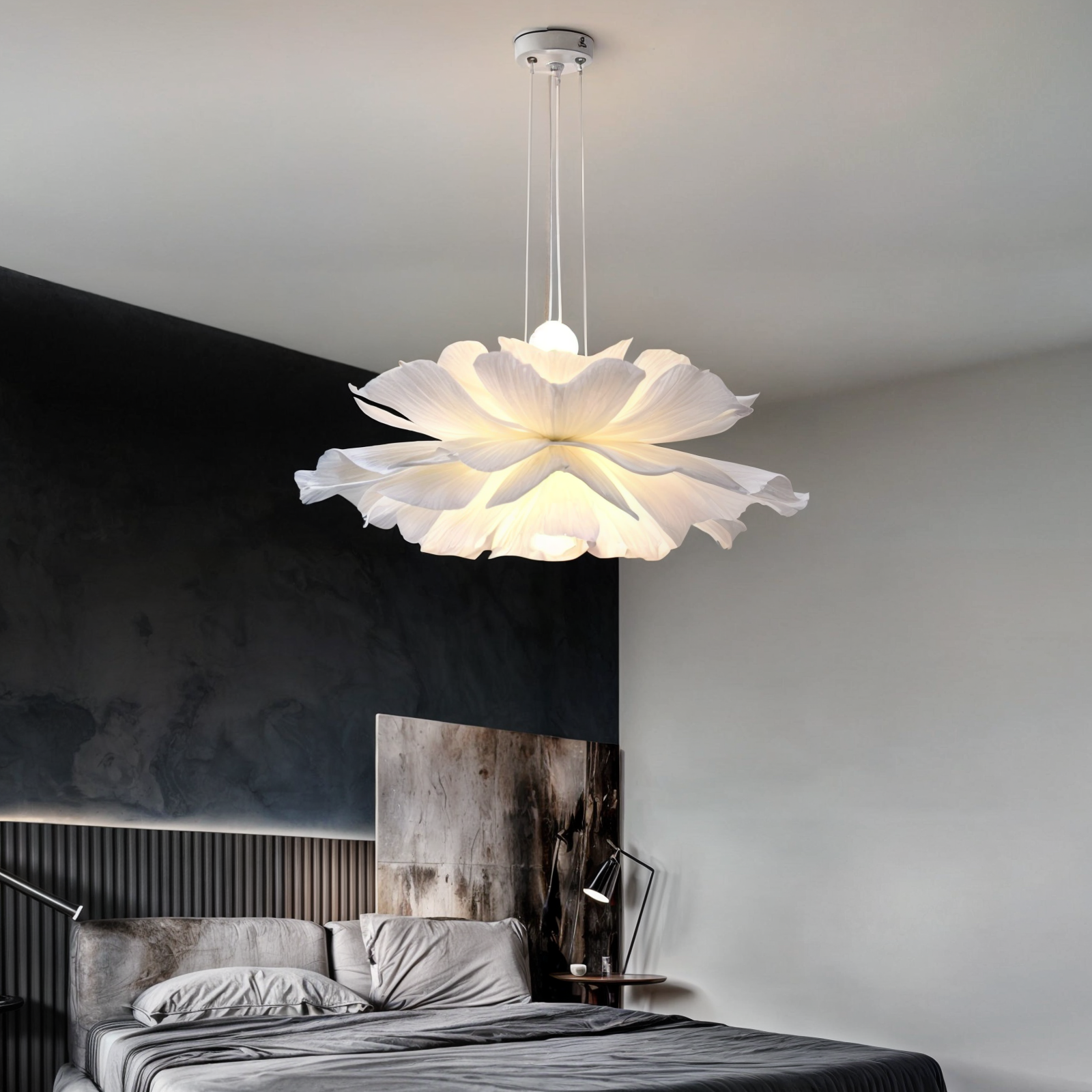 The Paper Lamp - Elegante Handgemaakte Plafondlamp