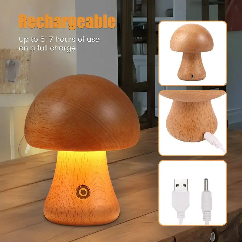 GlowShroom - Betoverende Paddenstoel Lamp