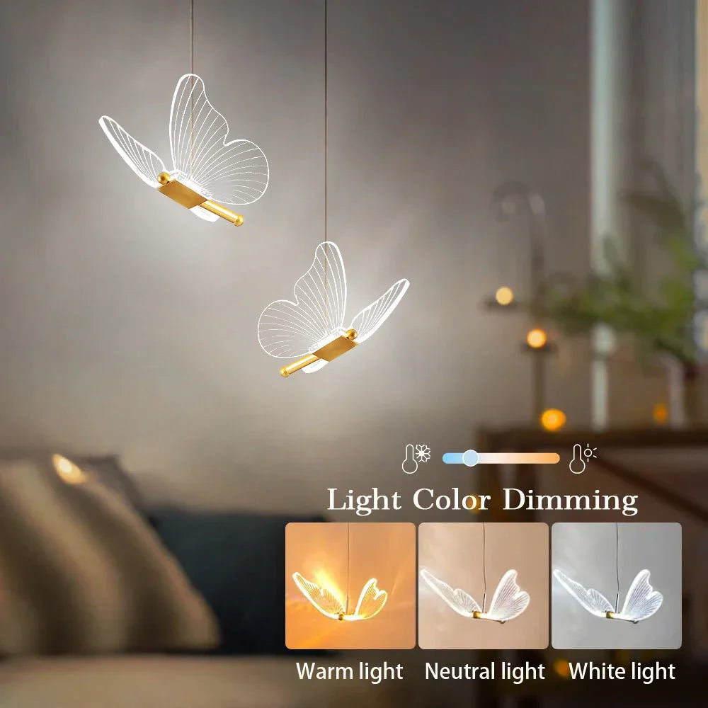 ButterflyGleam - LED Vlinder Hanglampen