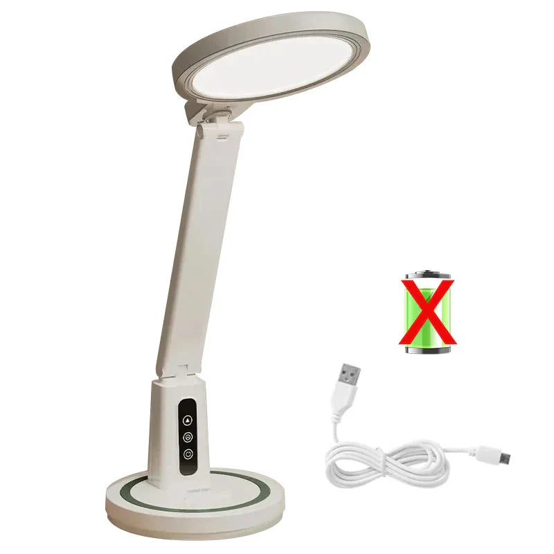 LumiTime - Multifunctionele LED Bureaulamp met Klok