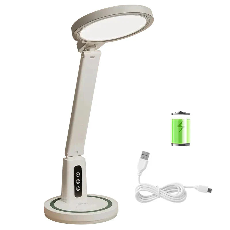 LumiTime - Multifunctionele LED Bureaulamp met Klok