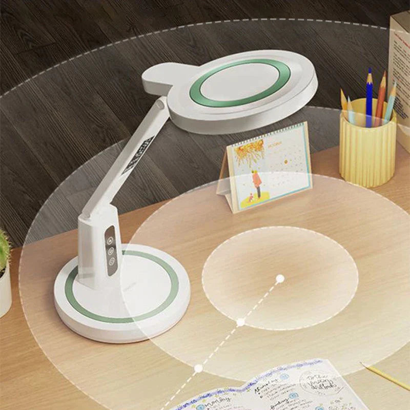 LumiTime - Multifunctionele LED Bureaulamp met Klok