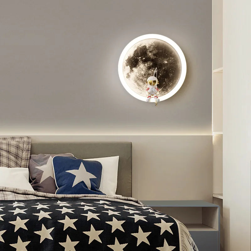 LunaGlow - Astronaut LED Wandlamp