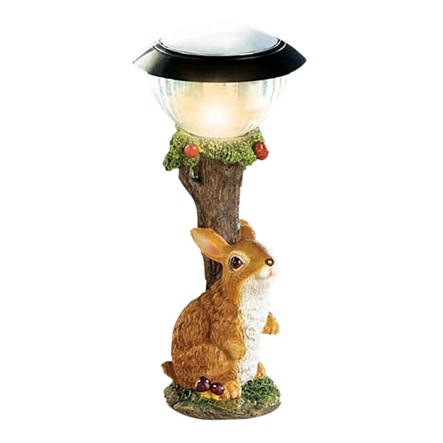 LumiPet - Solar Tuinlamp met Dierenfiguur – Decoratieve LED Buitenlamp voor Tuin en Terras