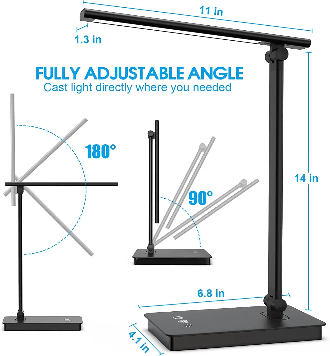 LeesLicht LED Bureaulamp voor de Moderne Werkplek