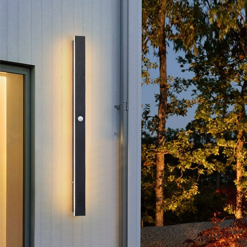 Zenith - Moderne Design LED Wandlampen Zwart Metaal voor Tuin en Hal