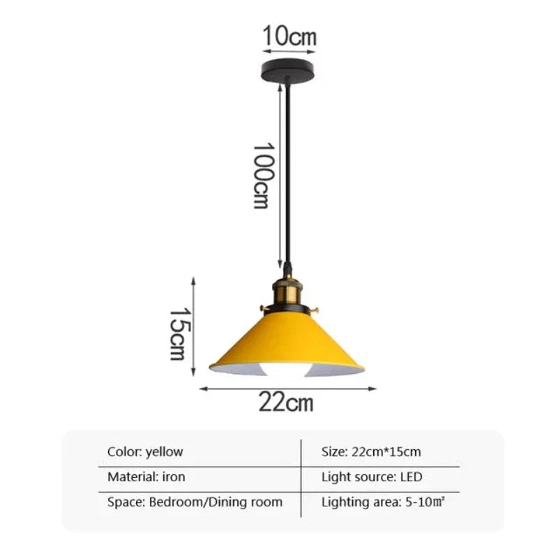 Industrieel Elegance - LED Hoorn Hanglamp