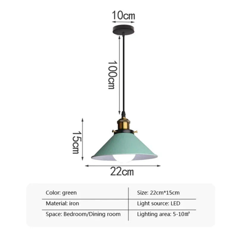 Industrieel Elegance - LED Hoorn Hanglamp