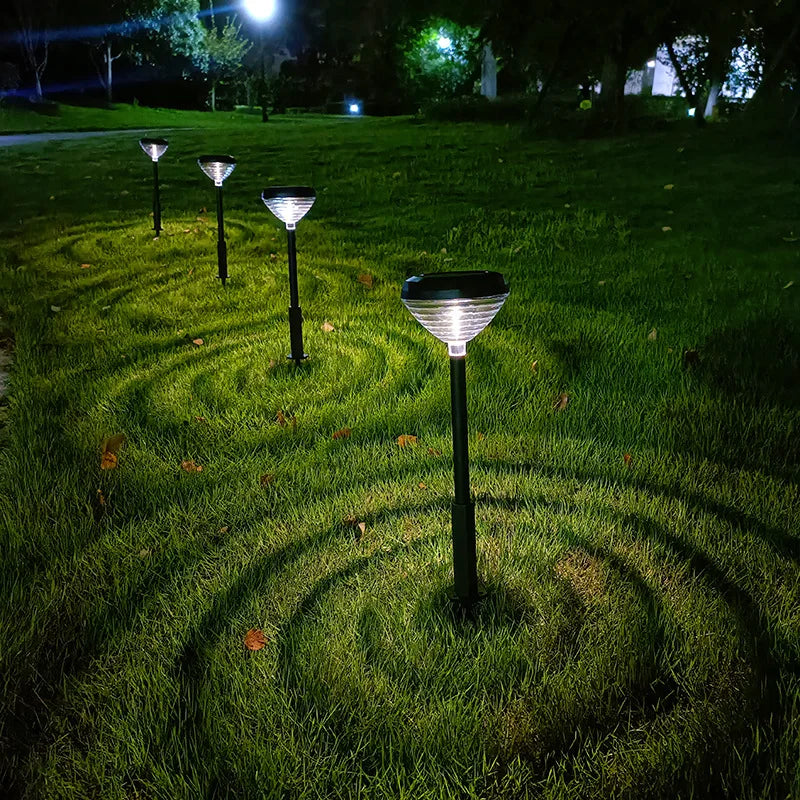 LumiPath – Kleurrijke Solar LED Padverlichting voor de Tuin – Waterdichte, Energiezuinige Buitenverlichting