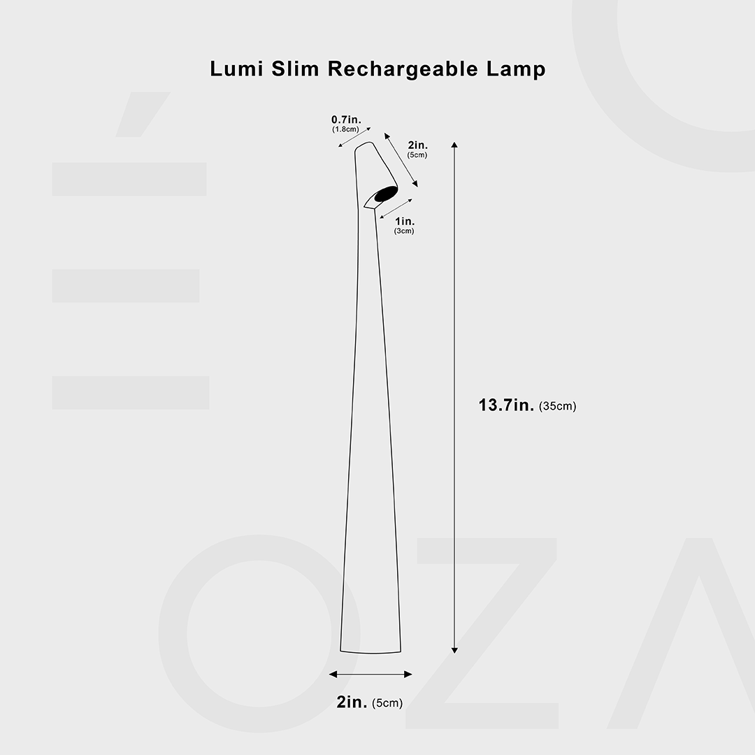 Lumi Slim Oplaadbare Lamp