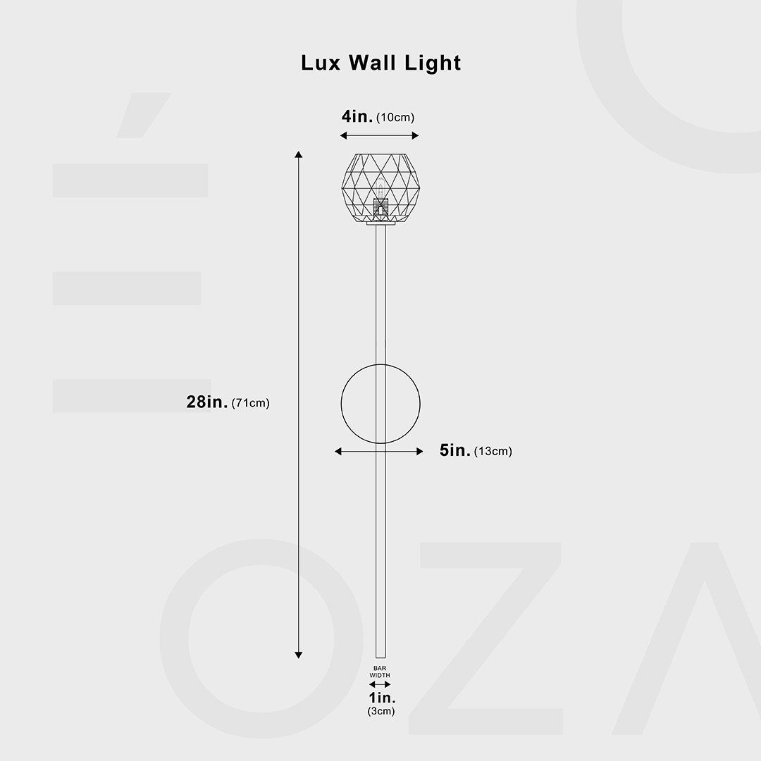 Lux Wandlamp - Minimalistische Verlichting voor een Moderne Uitstraling