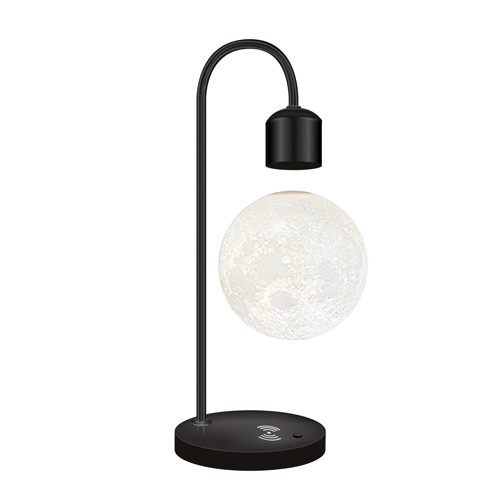 Zwevende Maanlamp met Draadloze Telefoonoplader