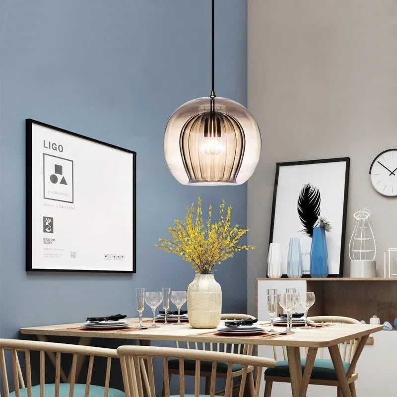 LuxeSphere - Moderne glazen hanglamp