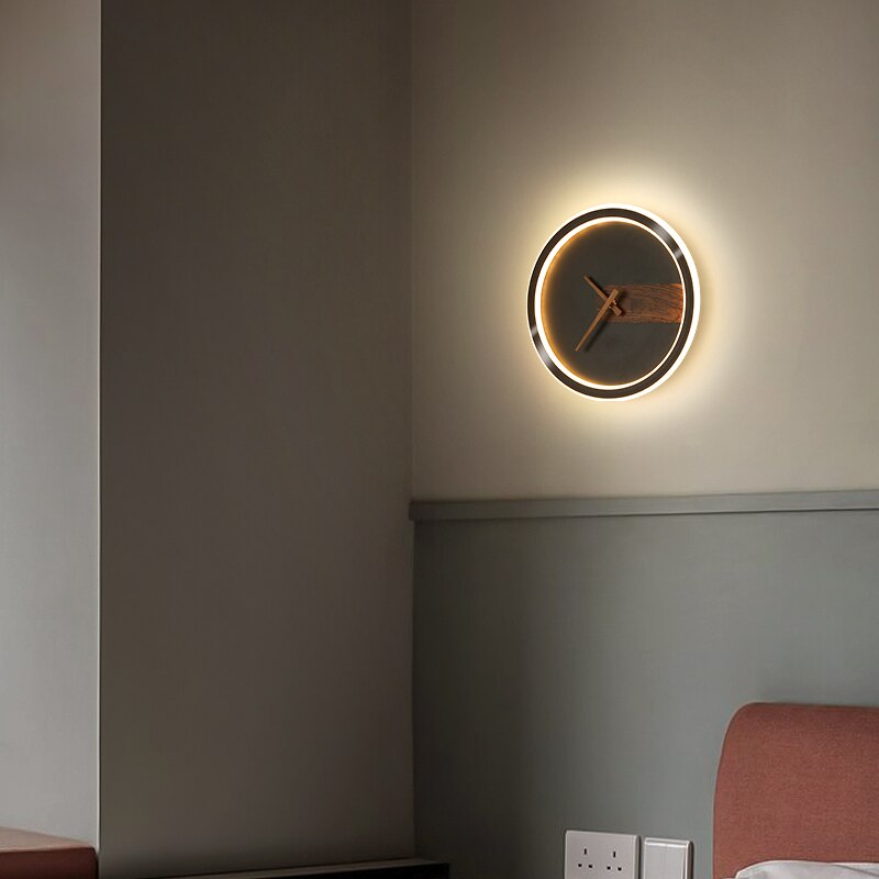 Nielsen Modern LED Binnen Wandlamp Zwart