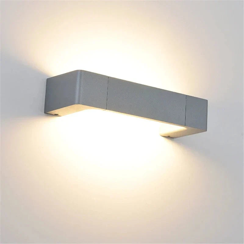 LumiWall Glow - Moderne LED Wandlamp voor Binnen & Buiten, Energiezuinig & Stijlvol