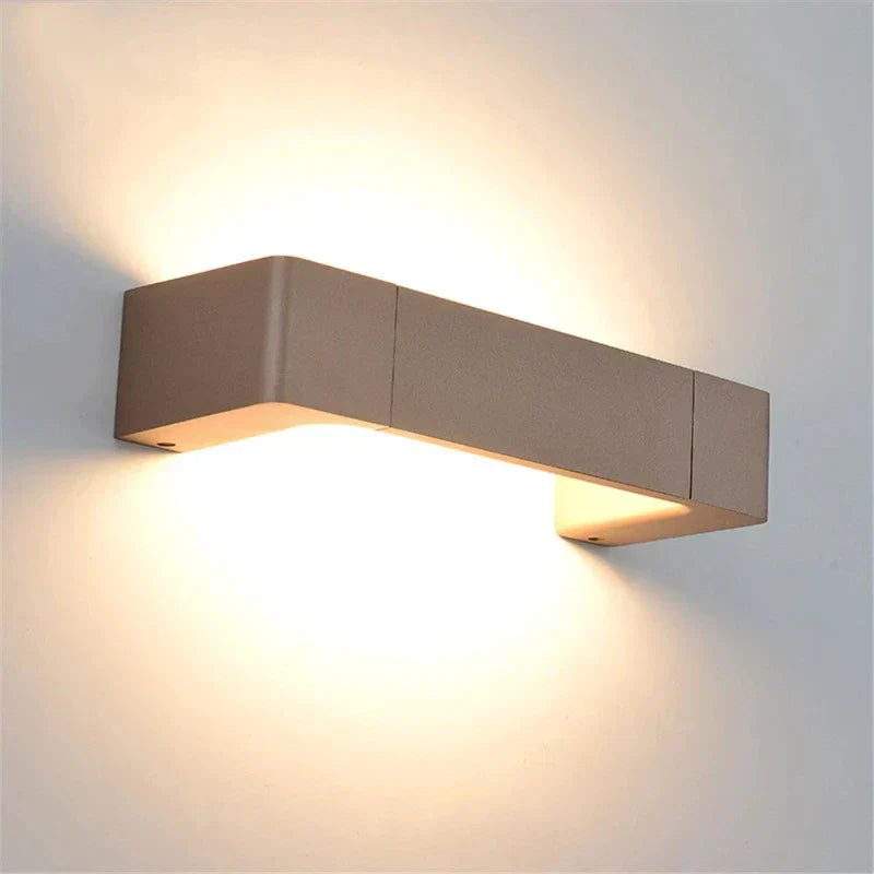 LumiWall Glow - Moderne LED Wandlamp voor Binnen & Buiten, Energiezuinig & Stijlvol