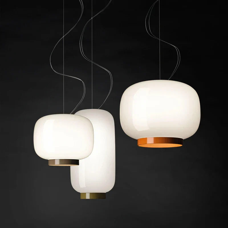 GlasGlamour - Elegante Glazen Hanglampen