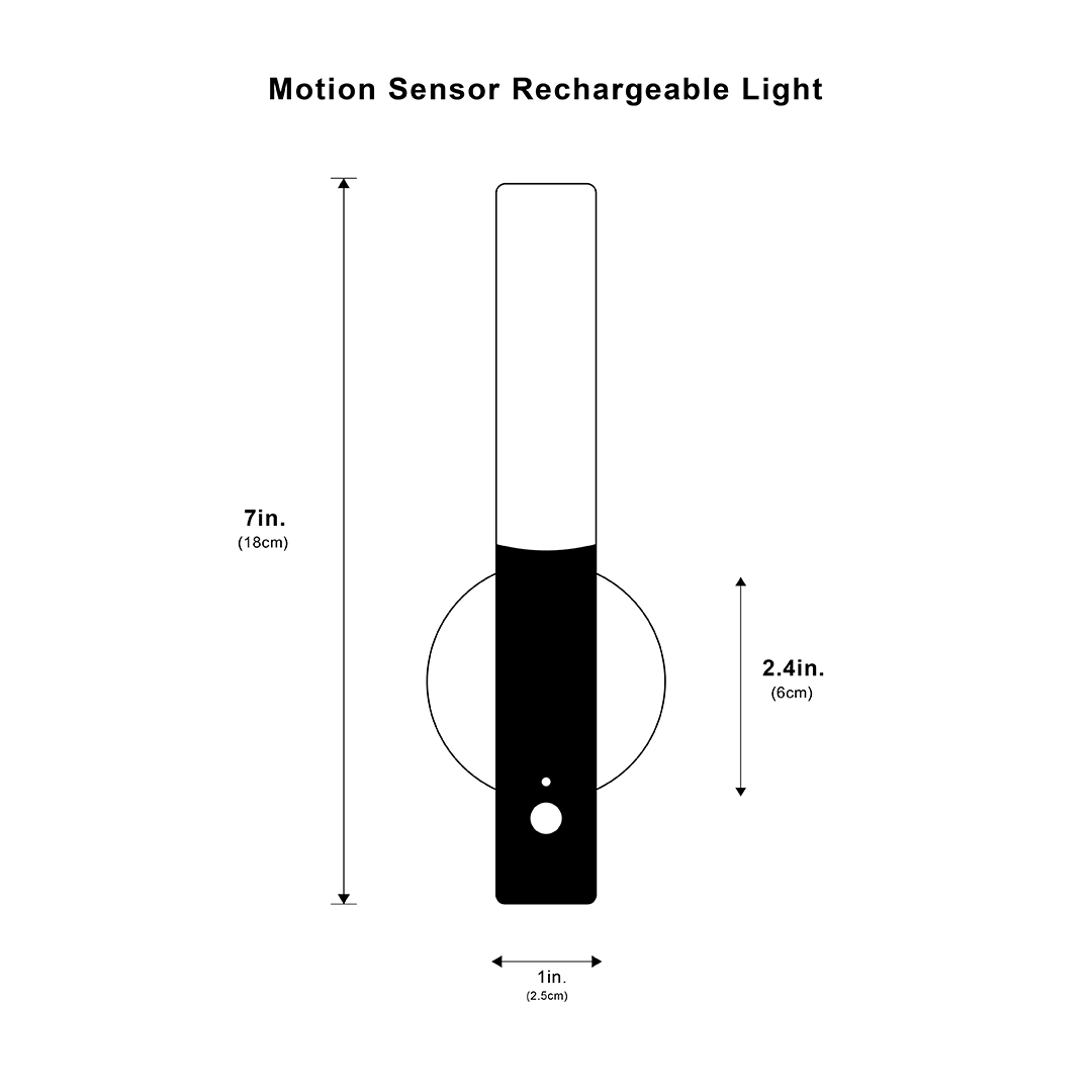 Motion Sensor Oplaadbare Lamp