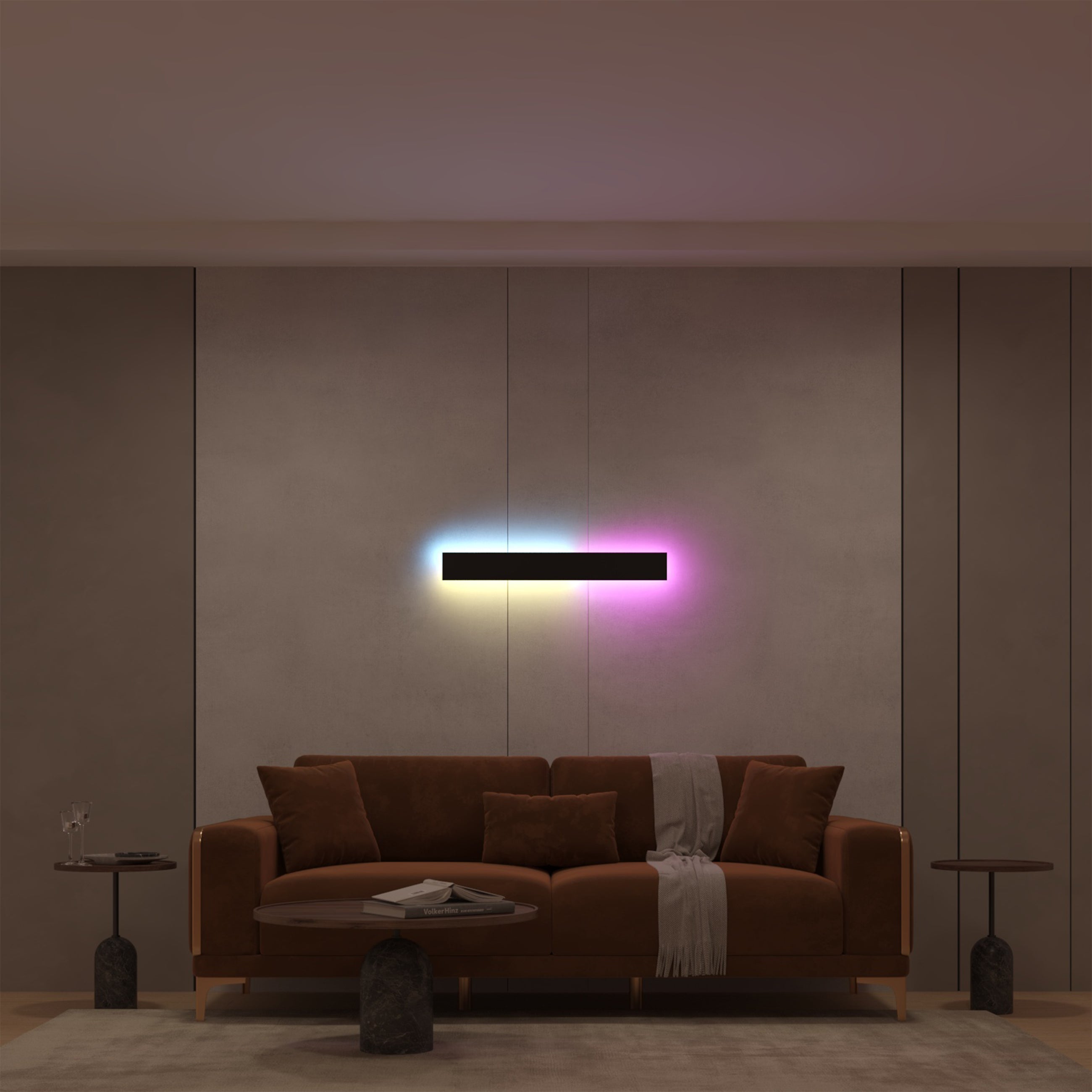 Noire Wandlamp - Moderne Verlichting met Stijlvolle RGB Opties