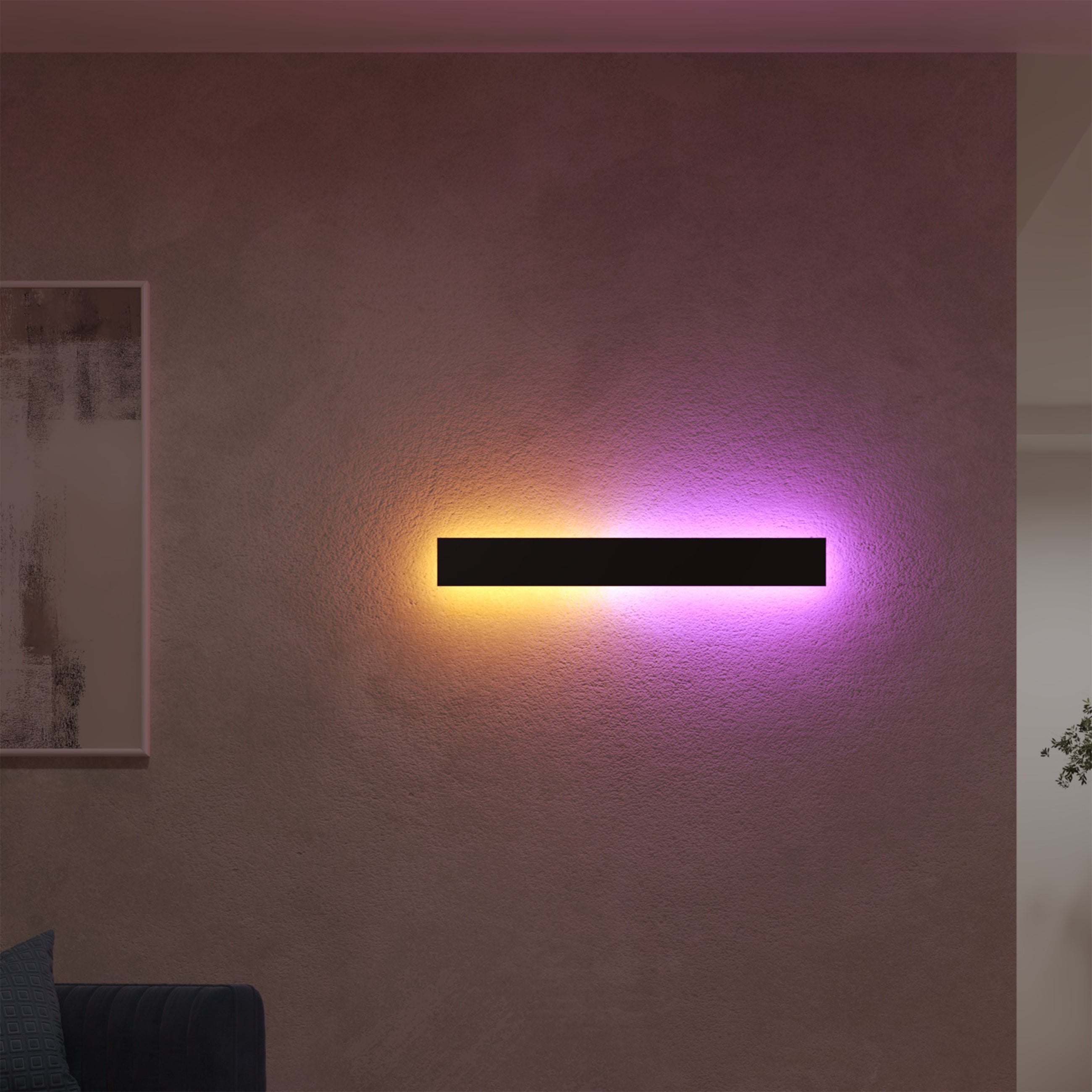 Noire Wandlamp - Moderne Verlichting met Stijlvolle RGB Opties