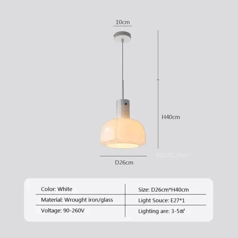 MiddeleeuwseElegantie - Transparante Hanglamp