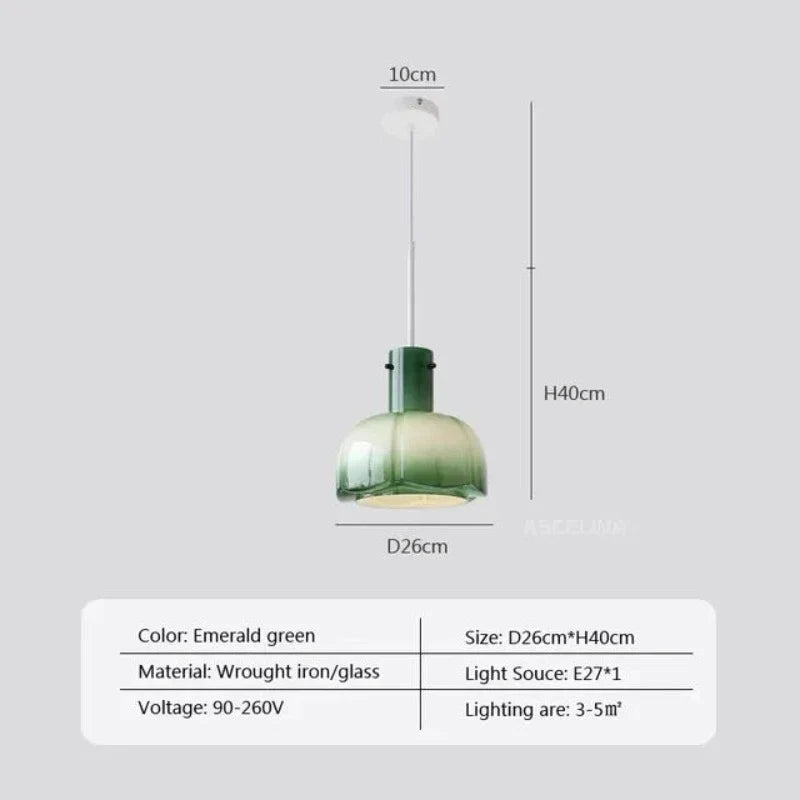 MiddeleeuwseElegantie - Transparante Hanglamp