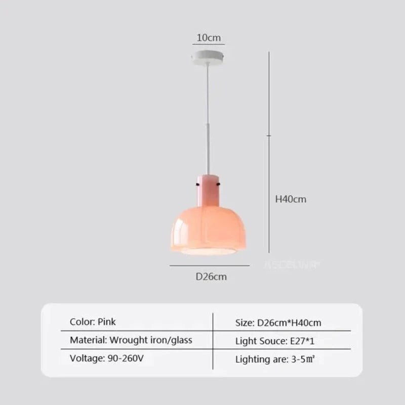 MiddeleeuwseElegantie - Transparante Hanglamp