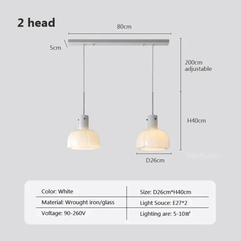 MiddeleeuwseElegantie - Transparante Hanglamp