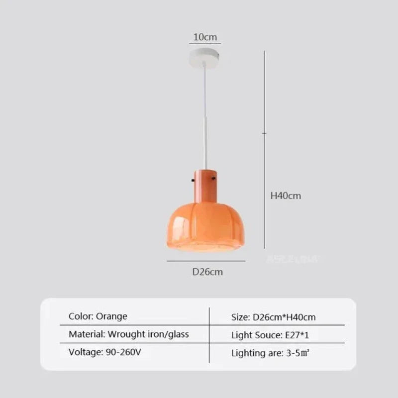 MiddeleeuwseElegantie - Transparante Hanglamp