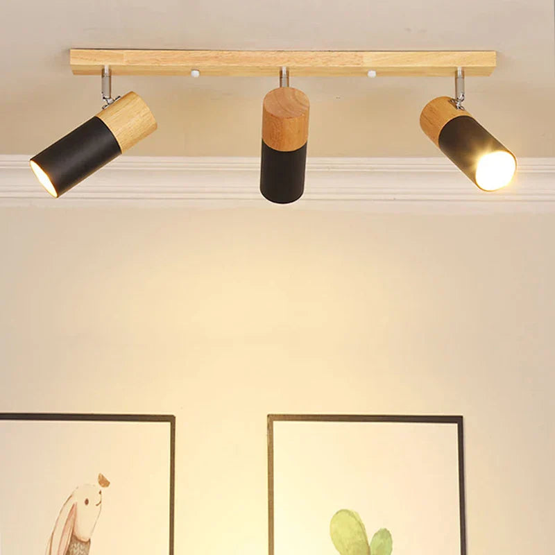 NordicBeam - Scandinavische Houten Plafondlamp