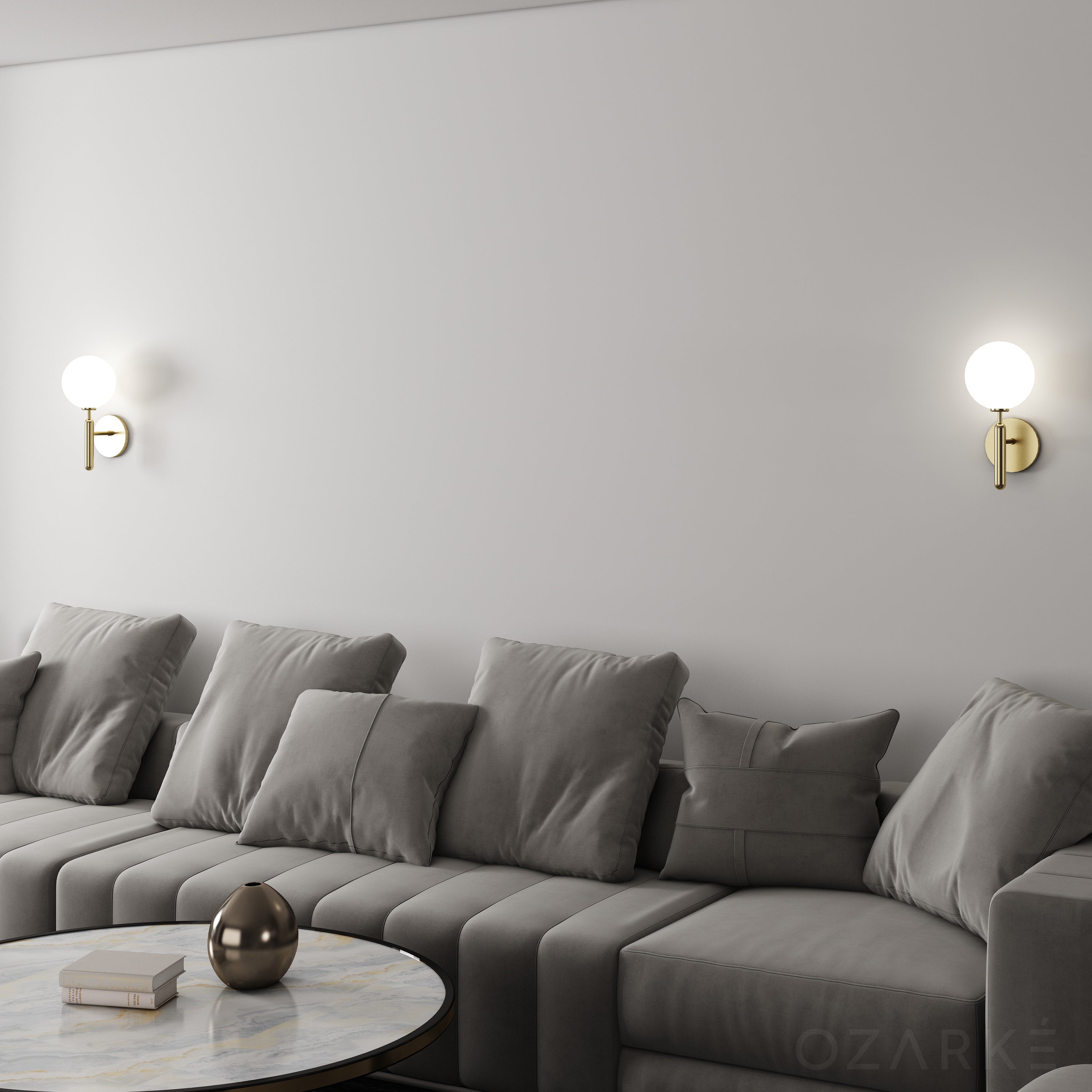 Nordic Luxe Wandlamp