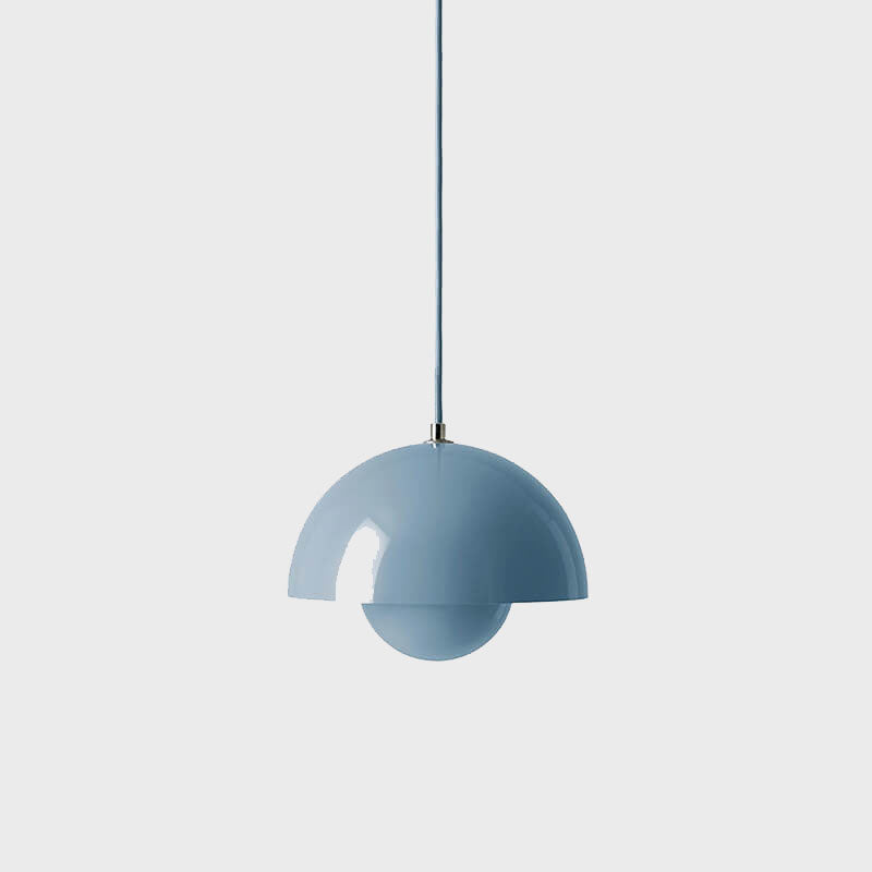 Scandinavische Macaron 1-Licht Halfronde Hanglamp