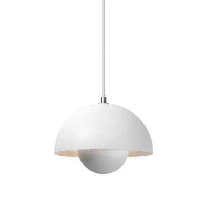 Scandinavische Macaron 1-Licht Halfronde Hanglamp