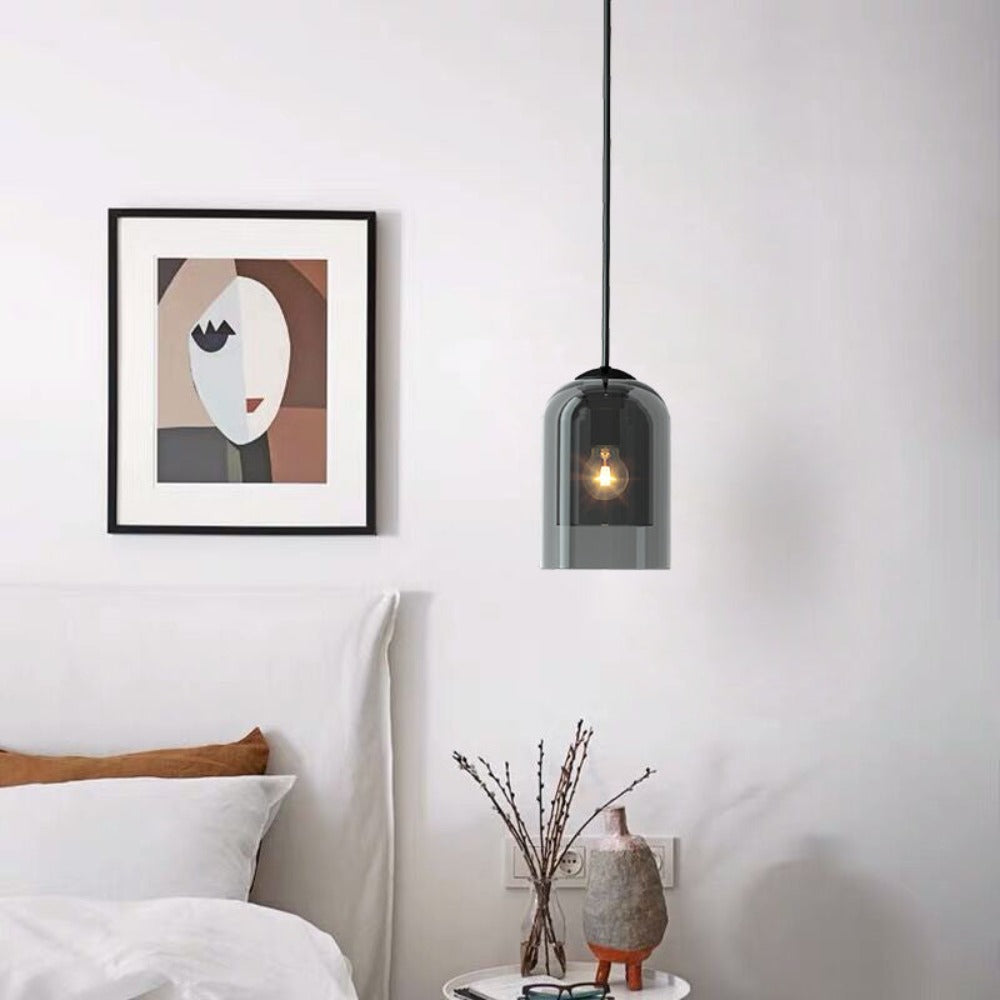 Modern Minimalist Glass Hanglamp