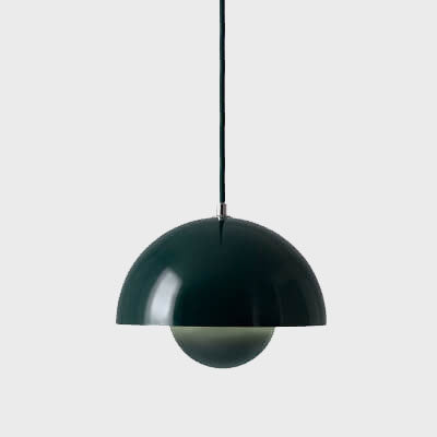 Scandinavische Macaron 1-Licht Halfronde Hanglamp