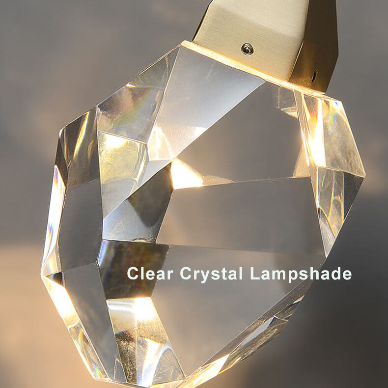 CrystalLux - Moderne wandlamp met kristallen en LED-verlichting