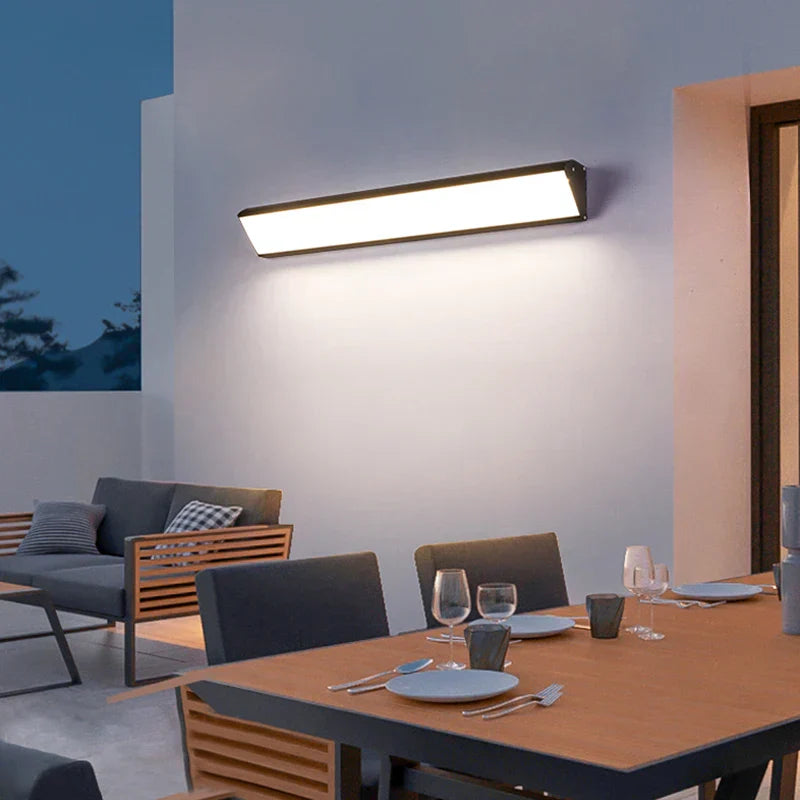 LumiBeam – Moderne LED Tuinlamp voor Buiten – Weerbestendige Wandlamp voor Terras & Oprit