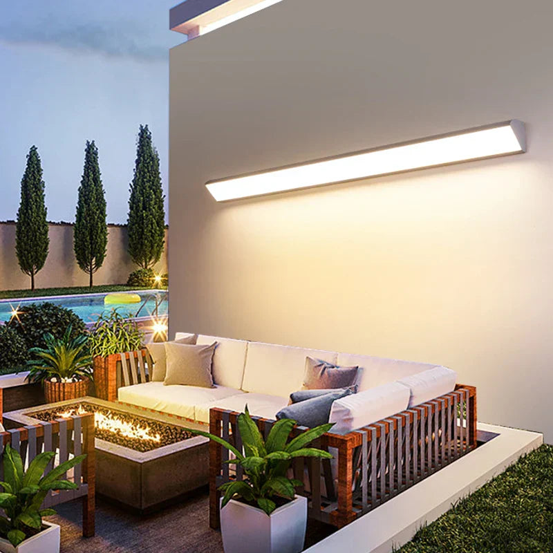 LumiBeam – Moderne LED Tuinlamp voor Buiten – Weerbestendige Wandlamp voor Terras & Oprit