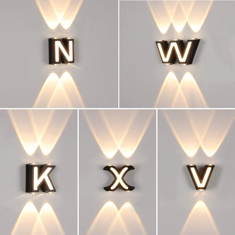 GlowLetters - Buitenverlichting met Letterdecoratie