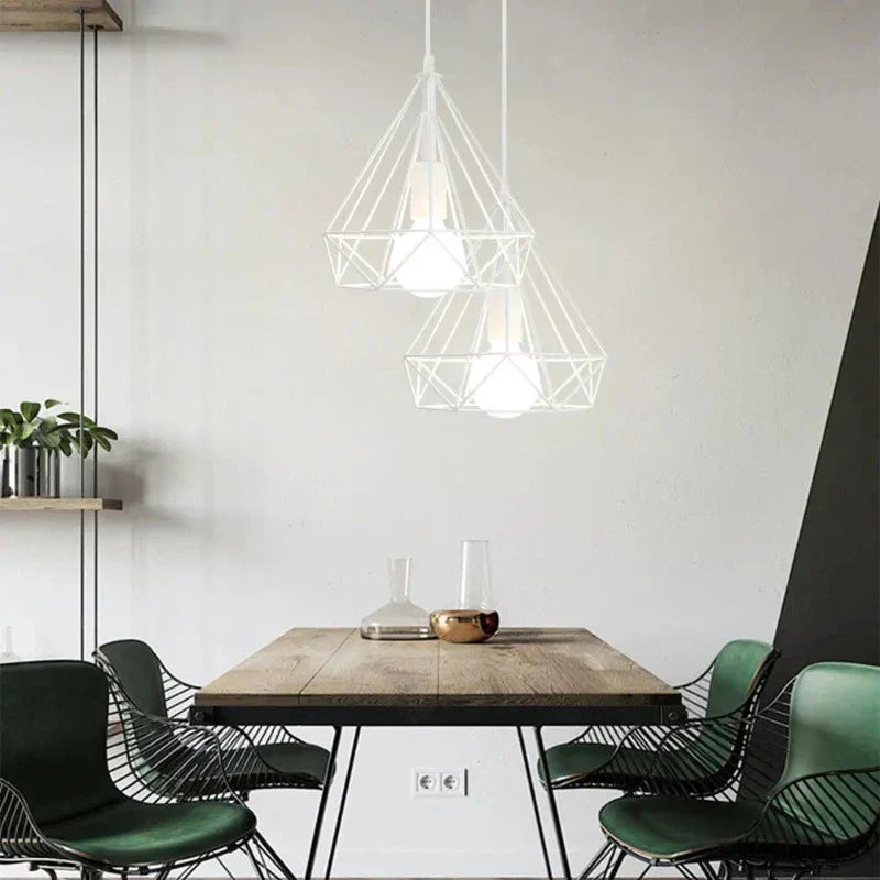 RetroLux - Hanglamp met Industrieel Metalen Frame