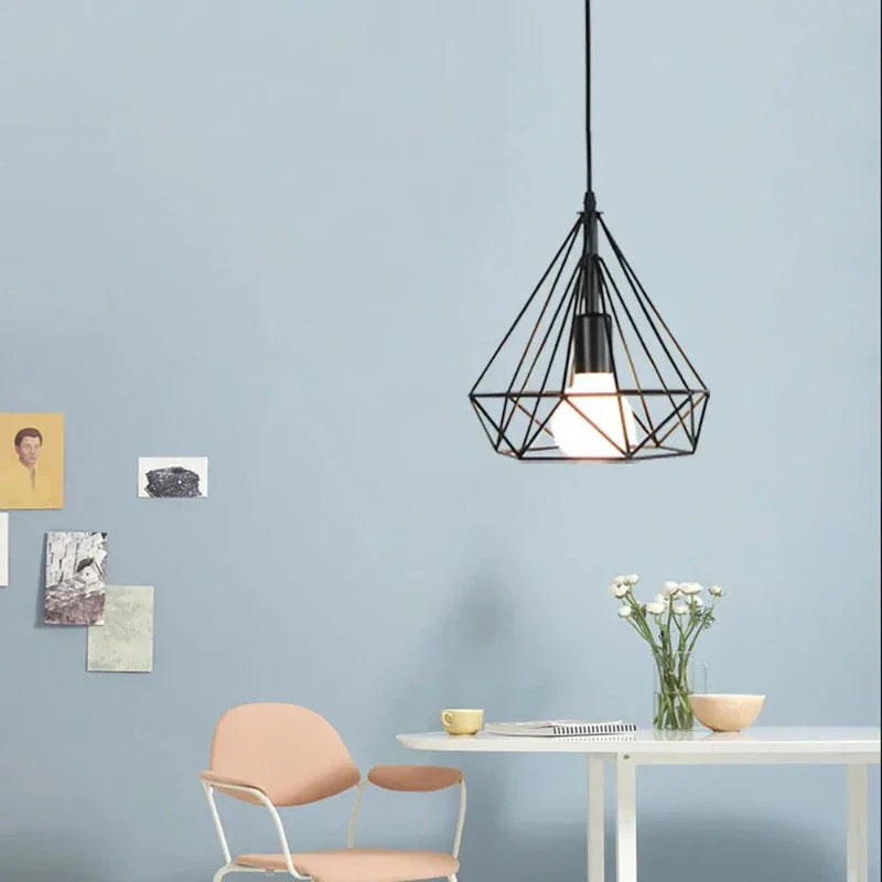 RetroLux - Hanglamp met Industrieel Metalen Frame