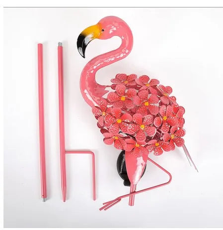 TropiGlow – Solar Flamingo Tuinlamp – LED Decoratief Licht voor Buiten, Weerbestendig & Zonne-energie