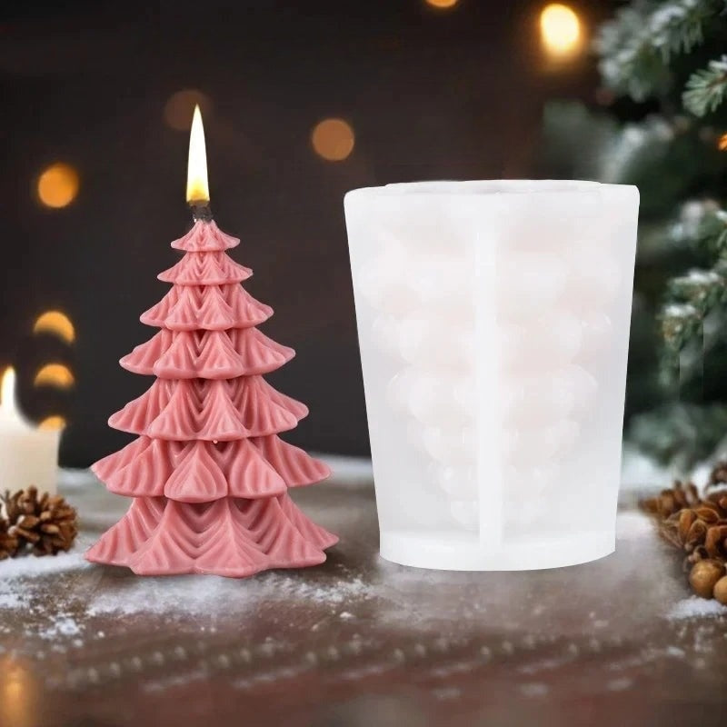 ElkMold – Elegante 3D Kerstkaarsen Vorm