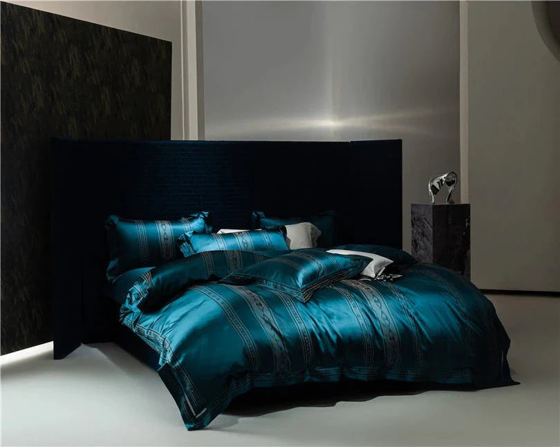 Midnight Dusk Duvet Cover Set - Egyptisch Katoen