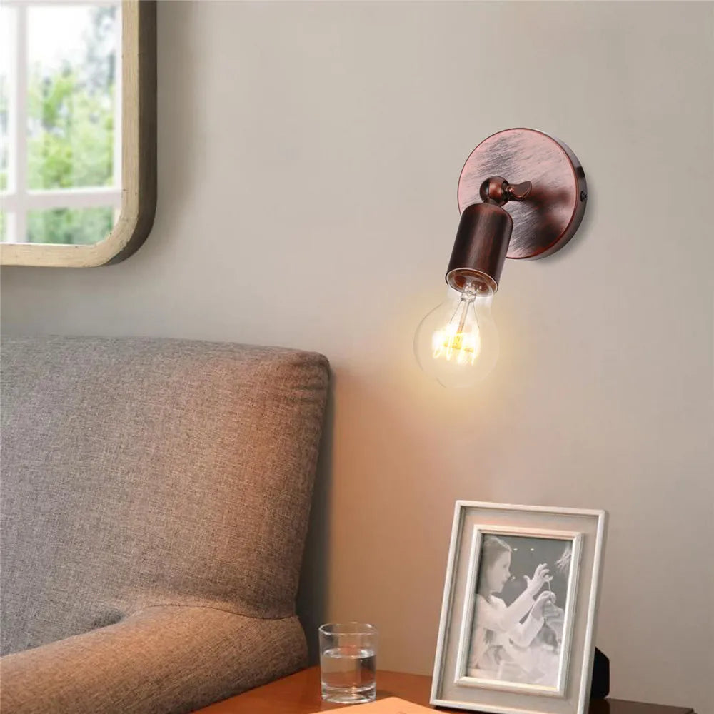 IndustrialBronze - Verstelbare Retro Wandlamp voor Sfeervolle Verlichting